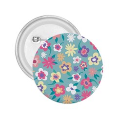 Floral Pattern 2 25  Buttons by ExtraAwesomeSauce