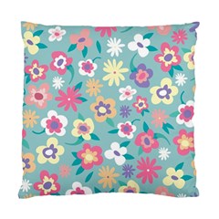 Floral Pattern Standard Cushion Case (one Side) by ExtraGoodSauce