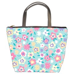 Floral Pattern Bucket Bag by ExtraGoodSauce