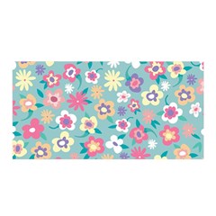 Floral Pattern Satin Wrap by ExtraAwesomeSauce