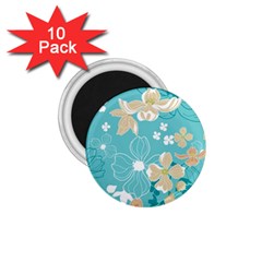 Floral Pattern 1 75  Magnets (10 Pack)  by ExtraAwesomeSauce