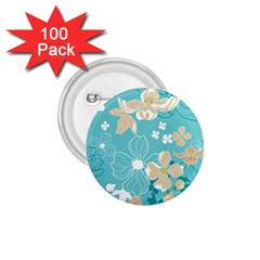 Floral Pattern 1 75  Buttons (100 Pack)  by ExtraAwesomeSauce