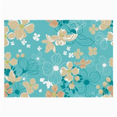 Floral Pattern Large Glasses Cloth by ExtraGoodSauce