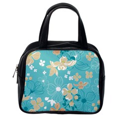 Floral Pattern Classic Handbag (one Side) by ExtraGoodSauce