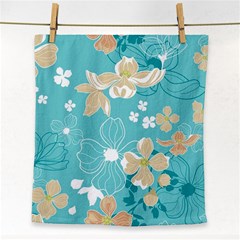 Floral Pattern Face Towel