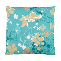 Floral Pattern Standard Cushion Case (two Sides) by ExtraGoodSauce