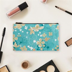 Floral Pattern Cosmetic Bag (small) by ExtraGoodSauce