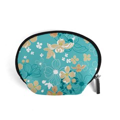 Floral Pattern Accessory Pouch (small) by ExtraGoodSauce