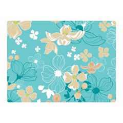 Floral Pattern Double Sided Flano Blanket (mini)  by ExtraAwesomeSauce