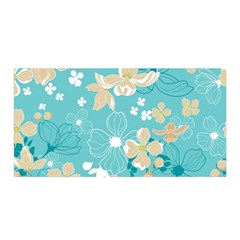 Floral Pattern Satin Wrap by ExtraGoodSauce