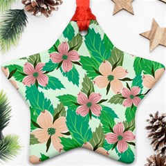 Floral Pattern Ornament (star) by ExtraGoodSauce