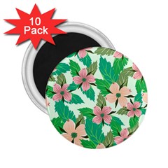 Floral Pattern 2 25  Magnets (10 Pack)  by ExtraAwesomeSauce