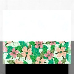 Floral Pattern Rectangular Jigsaw Puzzl