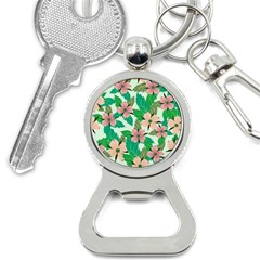 Floral Pattern Bottle Opener Key Chain by ExtraGoodSauce