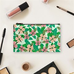 Floral Pattern Cosmetic Bag (small) by ExtraGoodSauce