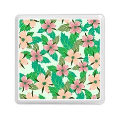 Floral Pattern Memory Card Reader (square) by ExtraGoodSauce