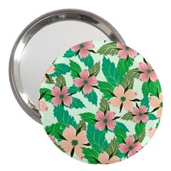 Floral Pattern 3  Handbag Mirrors by ExtraGoodSauce