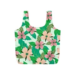 Floral Pattern Full Print Recycle Bag (s) by ExtraGoodSauce