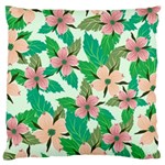 Floral Pattern Standard Flano Cushion Case (One Side) Front