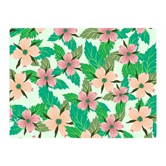 Floral Pattern Double Sided Flano Blanket (mini)  by ExtraAwesomeSauce