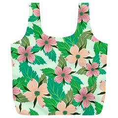 Floral Pattern Full Print Recycle Bag (xxl) by ExtraGoodSauce