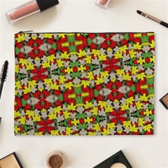 Leaves Pattern Cosmetic Bag (xl) by ExtraGoodSauce