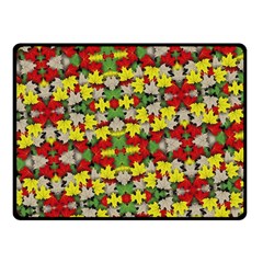 Leaves Pattern Fleece Blanket (small) by ExtraAwesomeSauce