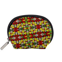 Leaves Pattern Accessory Pouch (small) by ExtraGoodSauce