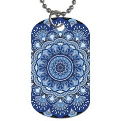 Mandela Flower Dog Tag (one Side) by ExtraAwesomeSauce