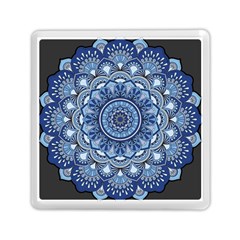 Mandela Flower Memory Card Reader (square) by ExtraGoodSauce