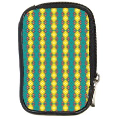 Native American Pattern Compact Camera Leather Case by ExtraAwesomeSauce