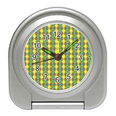 Native American Pattern Travel Alarm Clock by ExtraGoodSauce