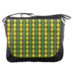 Native American Pattern Messenger Bag by ExtraGoodSauce