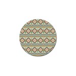 Native American Pattern Golf Ball Marker (10 pack) Front