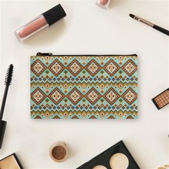 Native American Pattern Cosmetic Bag (small) by ExtraGoodSauce