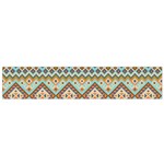 Native American Pattern Small Flano Scarf Back