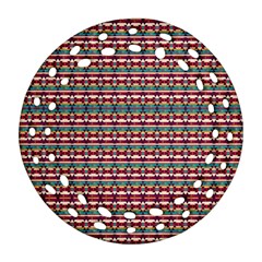 Native American Pattern Ornament (round Filigree) by ExtraGoodSauce