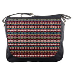 Native American Pattern Messenger Bag