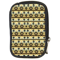 Native American Pattern Compact Camera Leather Case