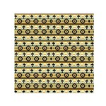 Native American Pattern Small Satin Scarf (Square) Front