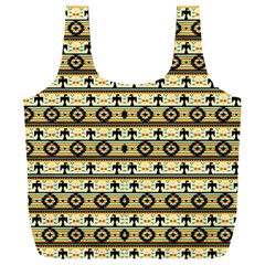 Native American Pattern Full Print Recycle Bag (XXXL)