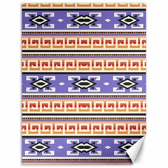 Native American Pattern Canvas 12  X 16  by ExtraAwesomeSauce