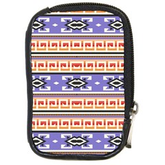 Native American Pattern Compact Camera Leather Case by ExtraAwesomeSauce