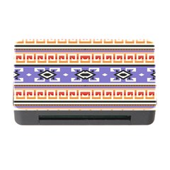 Native American Pattern Memory Card Reader With Cf by ExtraGoodSauce