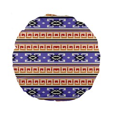 Native American Pattern Standard 15  Premium Flano Round Cushions by ExtraGoodSauce