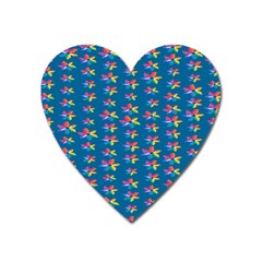 Rainbowcolor Heart Magnet by Sparkle