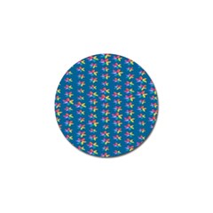 Rainbowcolor Golf Ball Marker (4 Pack) by Sparkle