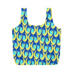 Catmoon Full Print Recycle Bag (m) by Sparkle