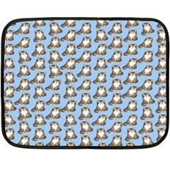 Cats Catty Fleece Blanket (mini) by Sparkle