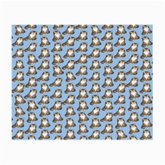 Cats Catty Small Glasses Cloth (2 Sides) by Sparkle